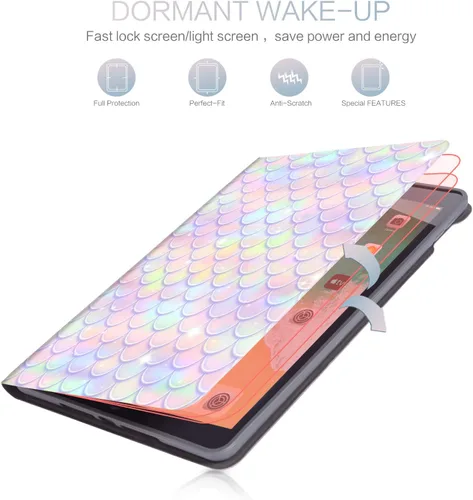 Miniatura 6 de Funda para iPad de 9ª generación, funda para iPad de 8ª generación, funda para iPad 10.2, funda protectora de visualización multiángulo, soporte