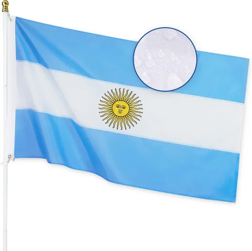 Miniatura 17 de Bandera de México de 3 x 5 pies para exteriores, nailon resistente, rayas cosidas, a prueba de decoloración, de larga duración, bandera nacional