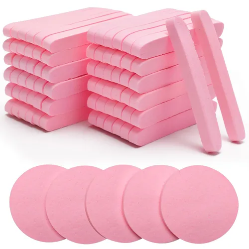 Miniatura 7 de Esponja facial comprimida, esponja limpiadora facial Luxiv para esteticistas, maquillaje comprimido, esponja facial, esponjas faciales redondas