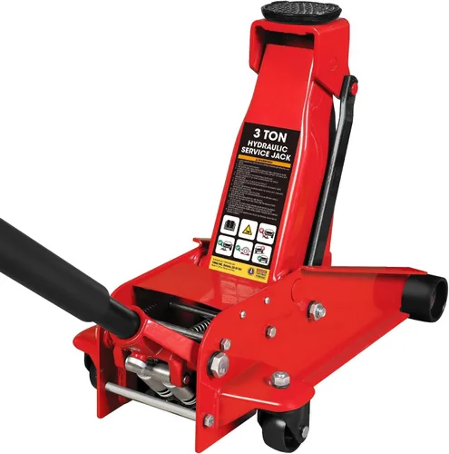 Miniatura 15 de BIG RED Gato hidráulico de carretilla de servicio/suelo portátil con liberación lenta especial y funda de almacenamiento y transporte moldeada por