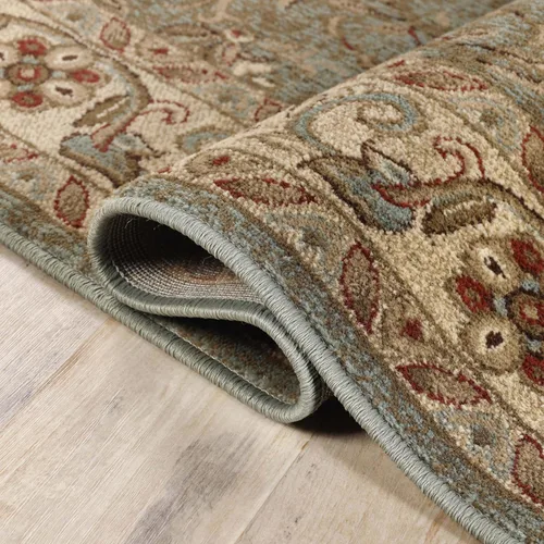 Miniatura 7 de SUPERIOR - Alfombra de área para interiores con respaldo de yute, alfombras para dormitorio, sala de estar/comedor, oficina, cocina, decoración Verde