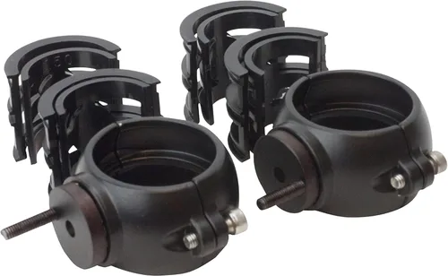Bazooka PR-URM Soporte universal para barra antivuelco (1,5 pulgadas a 2 pulgadas), color negro