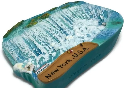 Miniatura 3 de WitnyStore Tiny Niagara Falls Nueva York, Estados Unidos de América Estados Unidos América del Norte Atracciones turísticas Resina Imán