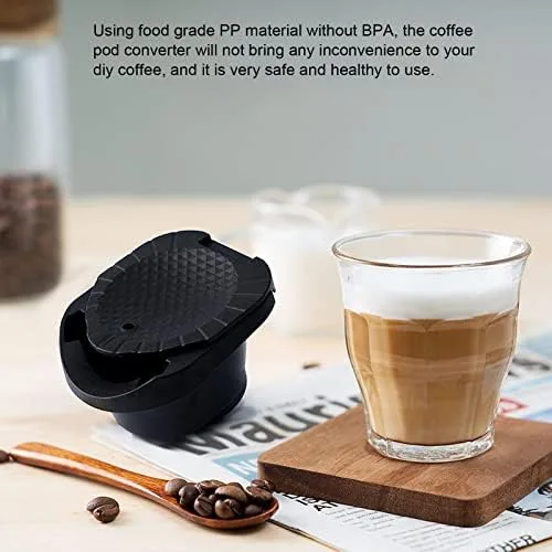 Miniatura 3 de Adaptador de cápsulas de café para máquina, convertidor de cápsulas de café reutilizable, fácil de usar y accesorios completos