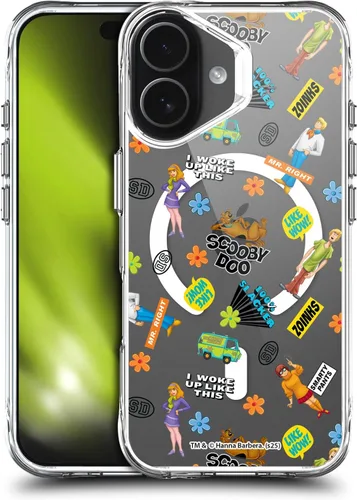 Miniatura 118 de Head Case Designs Funda con licencia oficial de Scooby-Doo Capture Character Art a prueba de golpes [protección de grado militar] compatible