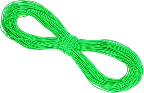 Miniatura 55 de PATIKIL Cuerda elástica elástica de 109 yardas (328.1 ft), cuerda elástica pesada de 0.059 in, albaricoque para manualidades, correas de gancho