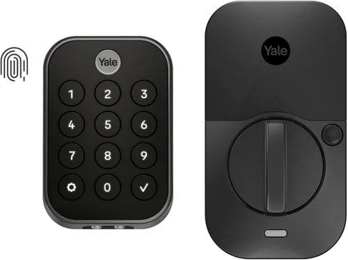 Miniatura 12 de Yale Assure Lock 2 Touch Deadbolt, cerradura de entrada de bronce aceitado con teclado digital táctil y escáner de huellas dactilares con llave