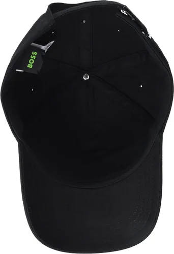 Miniatura 3 de BOSS Sombrero de sarga de algodón con logotipo curvado para hombre
