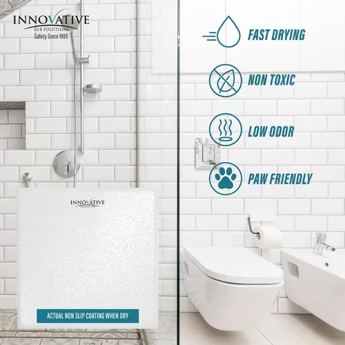 Miniatura 4 de Recubrimiento Antideslizante Tub Guard para Tina y Ducha - Secado Rápido y Ecológico - Blanco