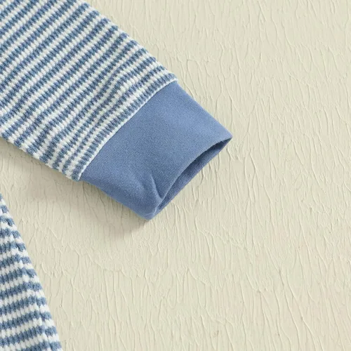 Miniatura 6 de Kuriozud Ropa para Recién Nacido Bebé Unisex Niño Niña Mameluco con Botones Mono Conjunto Básico de Una Pieza