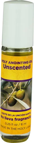 Miniatura 21 de Aceite de unción de tierra santa ámbar de Israel, botella enrollable de 1/2 oz de Jerusalén, hierbas y esencias de origen local, regalo