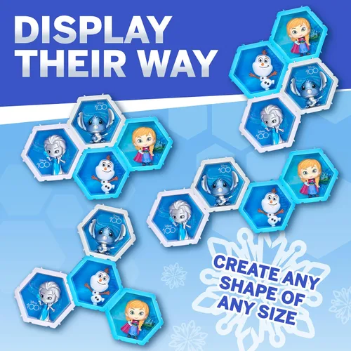 Miniatura 5 de WOW! PODS 4D Disney Frozen Elsa - Figura de juguete única conectable y coleccionable, exhibición de pared/estante, rellenos de cesta de Pascua