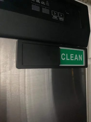 Miniatura 8 de Clean Dirty - Letrero magnético para lavavajillas mejorado súper fuerte, indicador magnético antiarañazos con respaldo autoadhesivo para todos
