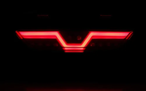 Miniatura 7 de iJDMTOY Foglamp LED trasera de lente ahumada compatible con Ford Mustang 2015-2017, montaje de luz trasera LED roja completa funciona como luz