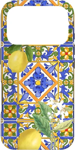 Miniatura 30 de Sicilian,Italian,Summer,Tiles,Citrus,Mosaic,Majolica Art Case for iPhone 17
