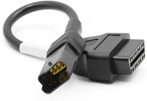 Ajuste para Du Motocycle OBD2 a 4Pin lector de código de diagnóstico adaptador escáner cable para motocicletas Du Accesorios