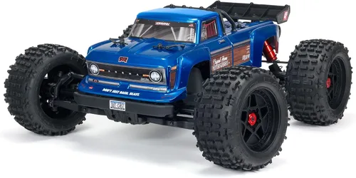 Miniatura 12 de ARRMA Camión RC Outcast 4X4 4S BLX 1/10 4WD Camión de acrobacias RTR (batería y cargador no incluidos), rojo, ARA4410V2T4
