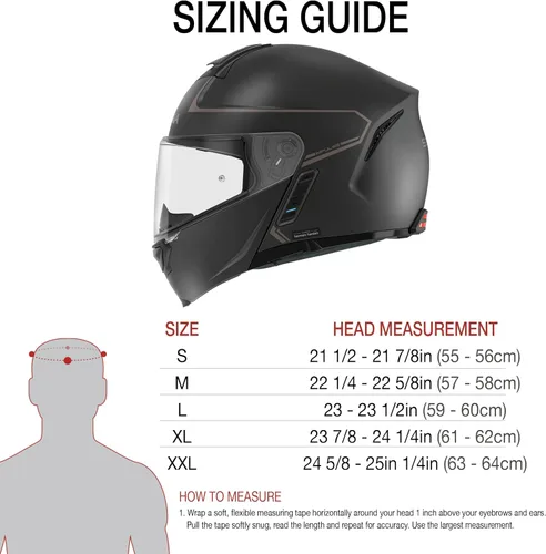 Miniatura 6 de Sena Impulse DOT Casco de motocicleta modular con Bluetooth abatible con sonido de Harman Kardon, casco con visor doble con intercomunicador