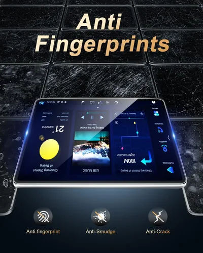 Miniatura 6 de ECOZEN Protector de pantalla para Honda Passport 2019-2025/Pilot 2019-2022 – 2 piezas de película de vidrio templado para pantalla táctil de 8