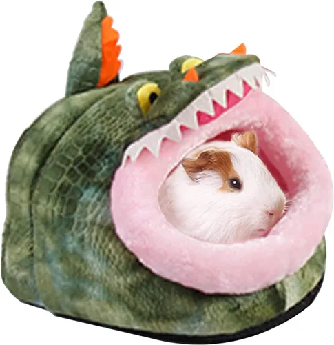 Miniatura 9 de LEFTSTARER Cama y Escondite para Conejo y Rata para Hurón, Erizo, Dormir y Ocultarse, Accesorios de Jaula de Juguetes para Pequeños Animales