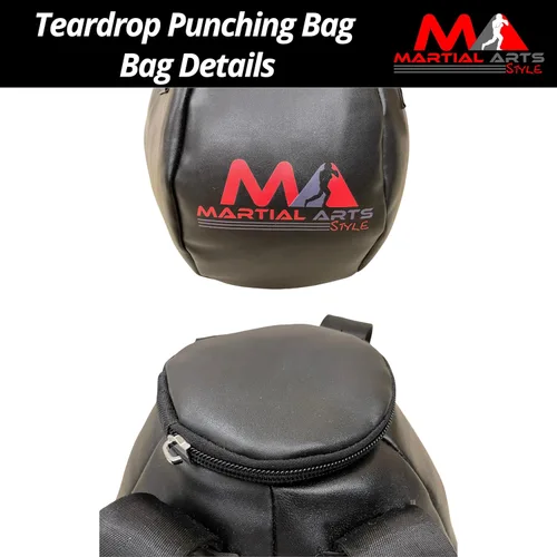 Miniatura 4 de Bolsa de Boxeo Bola de Demolición, Bolsa Profesional de Boxeo en Forma de Lágrima para Entrenamiento de MMA Kickboxing Muay Thai, Bolsa Pesada