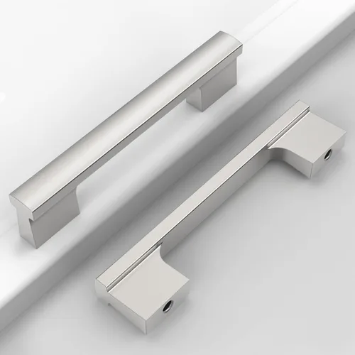 Paquete de 12 tiradores para gabinete de 4 pulgadas (102mm) de níquel satinado cepillado, accesorios para gabinetes de cocina, cajones, cómodas,