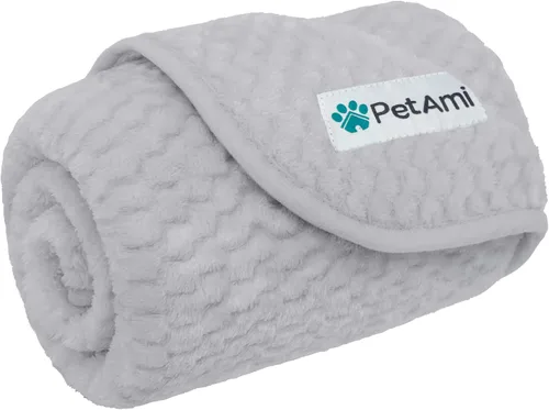 Miniatura 17 de PetAmi Manta impermeable para perro, manta XL a prueba de fugas para perros grandes, protector de sofá y muebles, manta de forro polar para cama