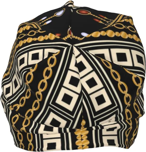 Miniatura 53 de Gorro africano holgado para adultos, tejido elástico, de calavera, gorro de invierno para exteriores para mujeres y hombres
