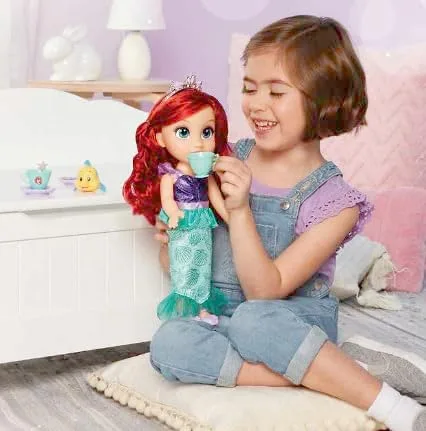 Miniatura 3 de Disney Princess Doll Tea Time (Ariel & Flounder)