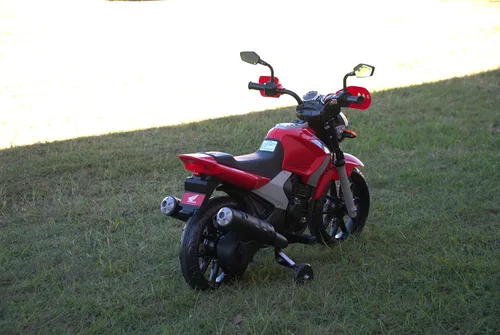 Miniatura 6 de Best Ride on Cars Honda CB300R 12V, rojo, grande