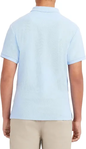 Miniatura 2 de Nautica Polo de uniforme para hombres jóvenes con mangas cortas de piqué elástico