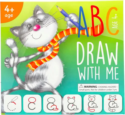 Dibujo con Letras de Aprendizaje del Alfabeto Trazando ABC Conjunto de Juguetes de Escritura a Mano Juego Educativo Regalo de Cumpleaños para