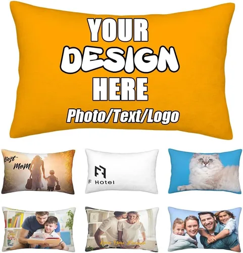 Miniatura 31 de Funda de almohada decorativa personalizada con foto de pareja, funda de cojín decorativo personalizada, fundas de almohada personalizadas