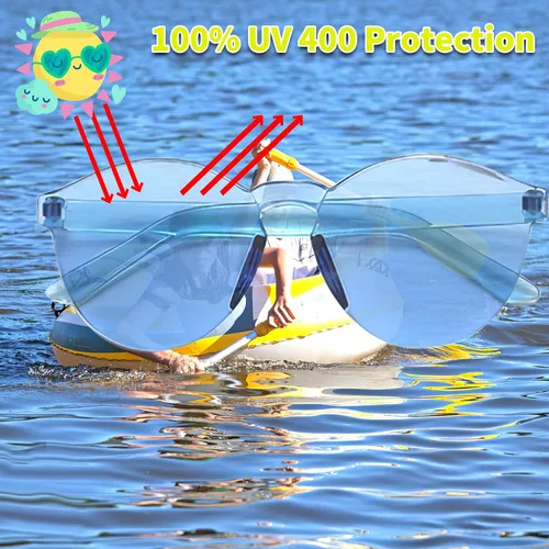 Miniatura 5 de MIUSKATL Paquete de 12 lentes de sol para niños, sin marco, regalos de fiesta, gafas de sol coloridas para mujeres, niñas, niños, gafas de fiesta