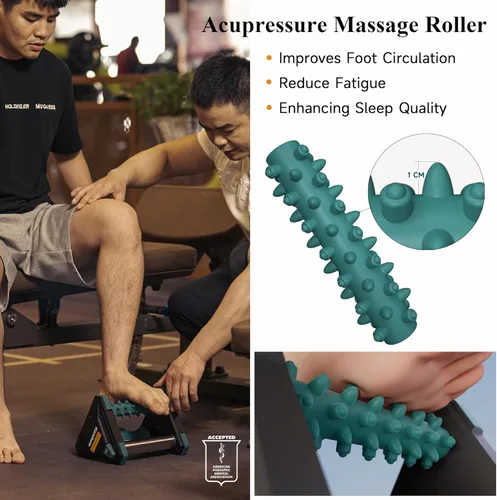 Miniatura 4 de Alivio de la fascitis plantar en segundos con hielo, masajeador de pies para circulación y alivio del dolor, herramientas de masaje de reflexología