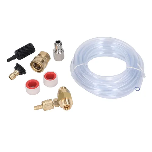 Miniatura 9 de Kit de inyector químico Inyector ajustable aguas abajo con tubo de 9.8 pies para lavadora a presión Accesorios 5000PSI