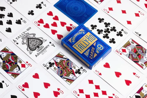 Miniatura 5 de Tally-Ho MetalLuxe - Juego de cartas azules