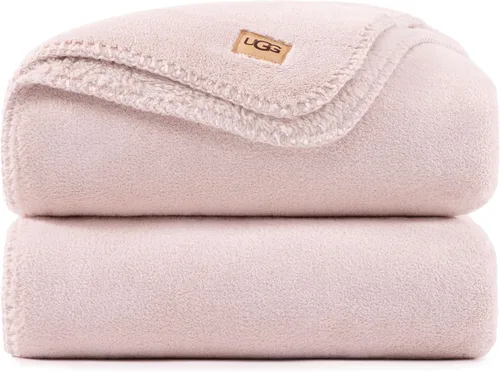 Miniatura 10 de UGG Whitecap Manta de Felpa Suave y Mullida de Forro Polar para Sofá o Cama, Decoración del Hogar, Manta de Invierno, Lavable a Máquina, 50 pulgadas