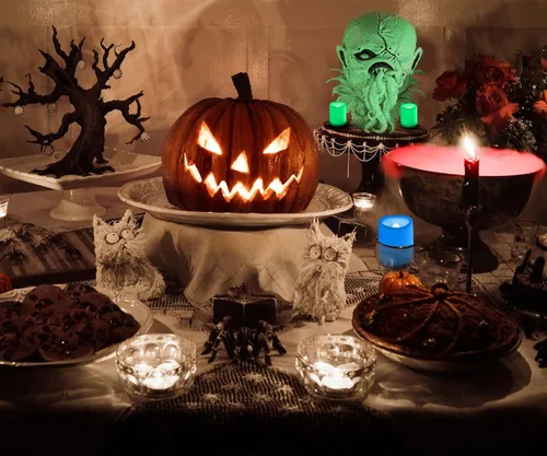 Miniatura 3 de 12 velas votivas LED sin llama parpadeantes con control remoto y luz que cambia de color, funciona con pilas, vela falsa LED para exteriores, Votivo