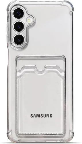 Miniatura 113 de Tuokiou Funda para Samsung Galaxy A14 5G, Fundas Protectoras Transparentes con Ranura para Tarjetas, Funda Cartera de TPU Suave Ajustada Resistente