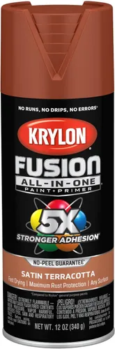 Miniatura 73 de Krylon Fusion - Pintura en aerosol adhesiva todo en uno para uso en interiores y exteriores, 12 onzas, aluminio Icy Grape