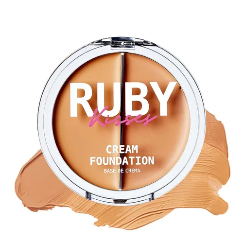 Miniatura 15 de Ruby Kisses 3D Face Creator Base y Corrector en Crema, 12 Horas de Larga Duración, Cobertura Media a Completa, No Graso, Ideal para Maquillaje y 1-7