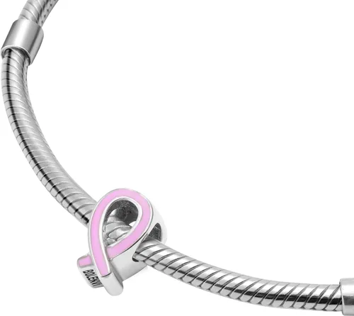 Miniatura 2 de Awareness Ribbon Cancer - Cuenta de plata de ley 925 para Pandora y pulseras o collares similares