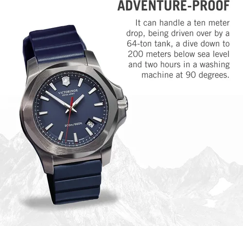 Miniatura 3 de Victorinox Reloj I.N.O.X. para hombre del ejército suizo