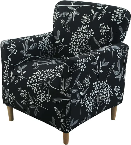 Miniatura 15 de FUANGUI Funda para Sillón de Banquete con Brazos Fundas para Sillas Elásticas Funda para Sillón Club Funda Suave para Sillón Sofá Cubiertas 03