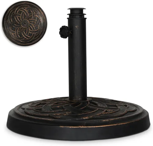 Miniatura 14 de BACKYARD EXPRESSIONS PATIO · HOME · GARDEN 911554 Base para sombrilla de 21 libras, bronce