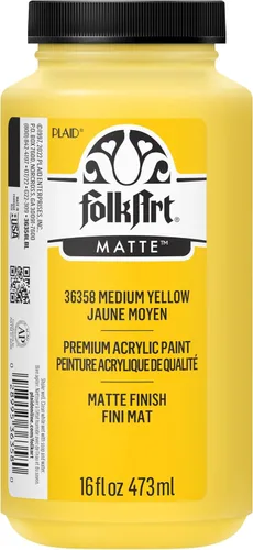 Miniatura 11 de FolkArt - Pintura acrílica mate en colores surtidos, 16 oz, Coffee Bean 16 Fl Oz