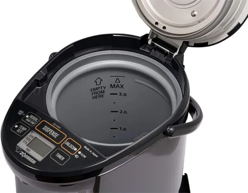Miniatura 3 de Zojirushi CD-NAC40BM - Caldera y calentador de agua Micom, 4.0 litros, negro metálico y NS-TSC10 5-1/2 tazas (sin cocinar) Micom arrocera
