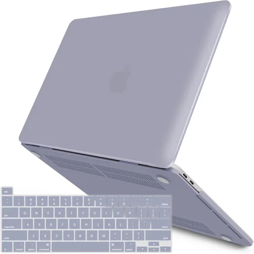 Miniatura 18 de IBENZER Compatible con Funda para MacBook Pro de 15 Pulgadas 2019 2018 2017 2016 A1990 A1707, Funda Rígida de Plástico con Cubierta de Teclado