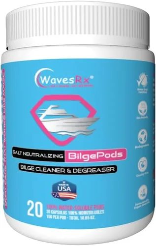 Miniatura 2 de WAVESRX BilgePods - Limpiador de sentina para barcos y motos acuáticas que neutralizan la sal, elimina la sal, los lodos y los depósitos para evitar